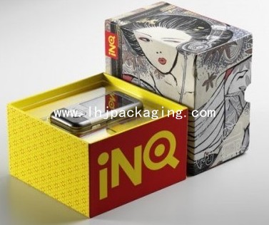Cell phone  box , paper box ,  electronic  packaging  box