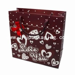 Cosmetic gift bag ,  gift paper  bag  , paper cosmetic bag